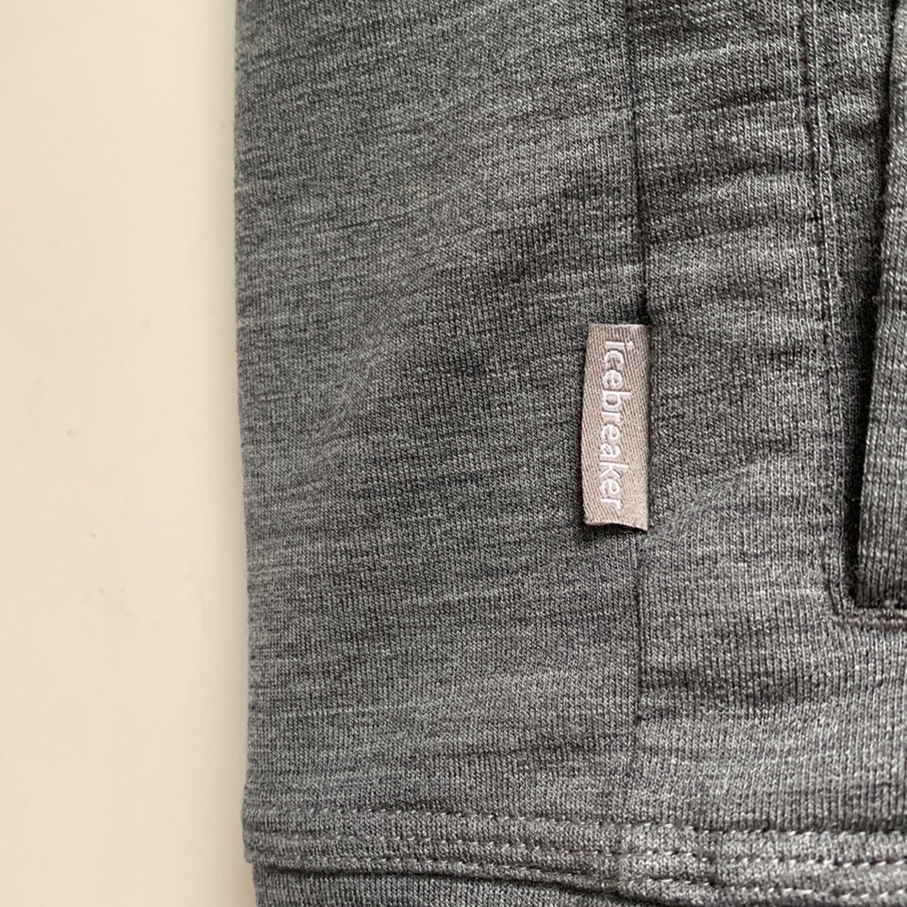 Icebreaker Merino Gray Hoodie XXL - Picture 6 of 7
